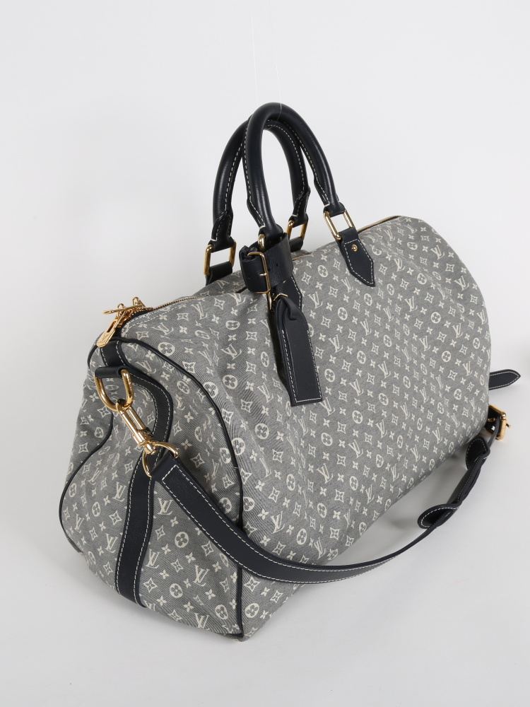 Louis Vuitton Vintage - Monogram Idylle Speedy Voyage 45 Bag - Grey -  Monogram Leather Handbag - Luxury High Quality - Avvenice