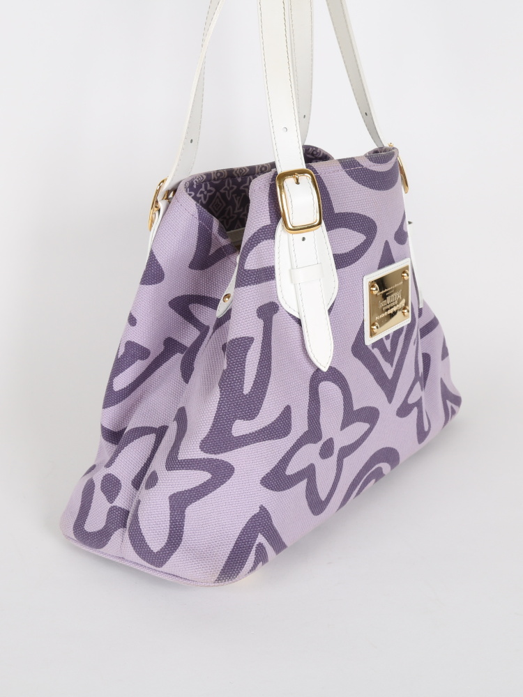 Louis Vuitton Limited Edition Lilac Tahitienne Cabas PM Bag