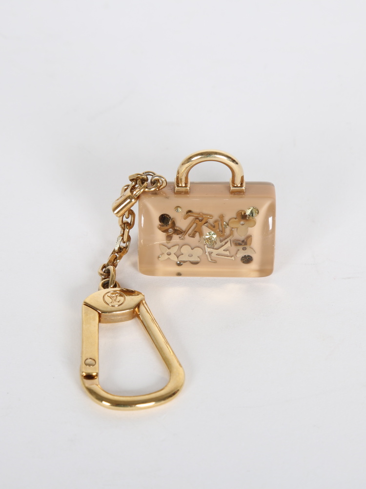 Bag charm Louis Vuitton Beige in Other - 20675382