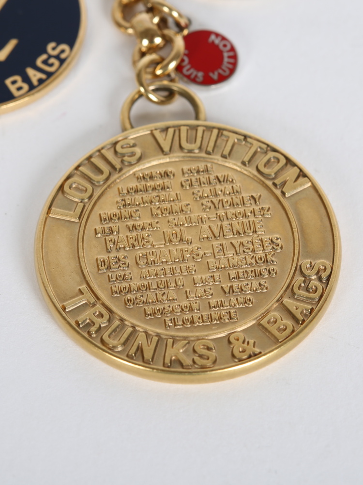 Louis Vuitton Trunks and Bags Multi Color Coin Key Chain at 1stDibs