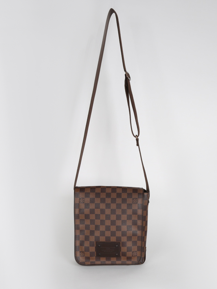 Louis Vuitton Brooklyn sneaker damier brown leather 9 LV or 10 US 43 EUR  BA1008