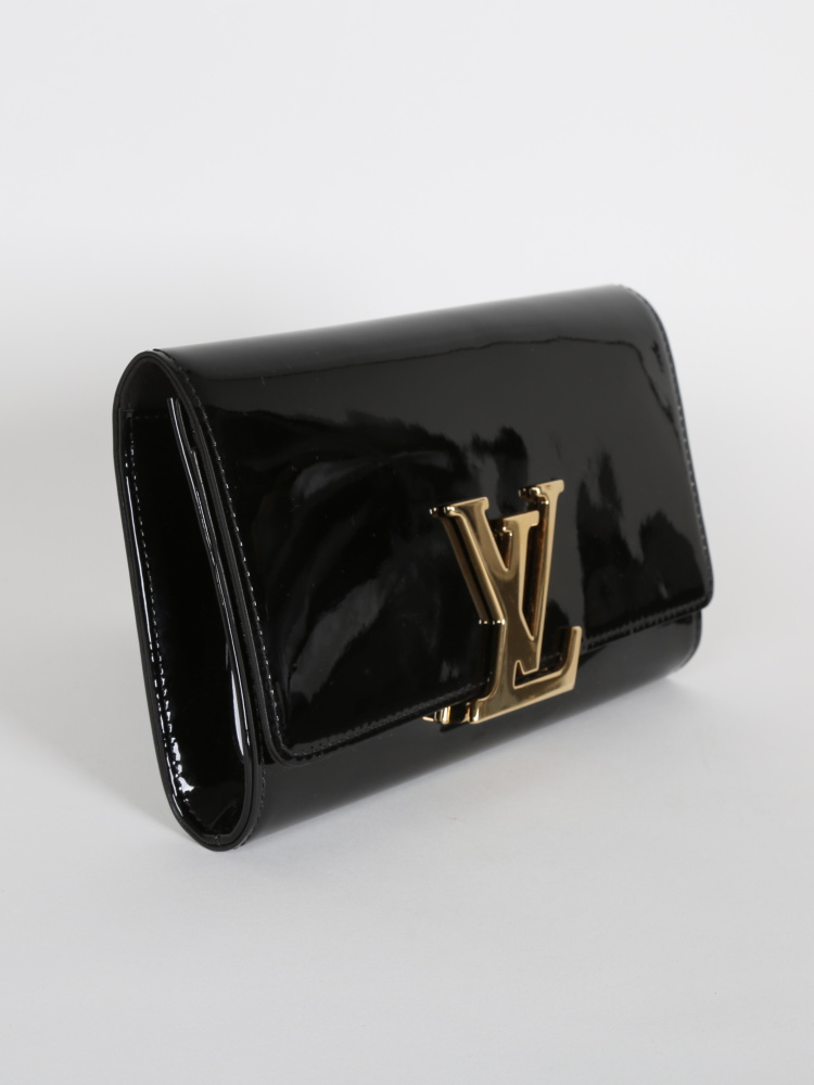 Cabaret patent leather handbag Louis Vuitton Black in Patent leather -  18278194