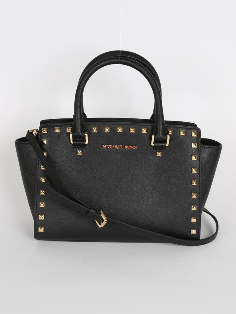 Michael kors best sale selma medium studded