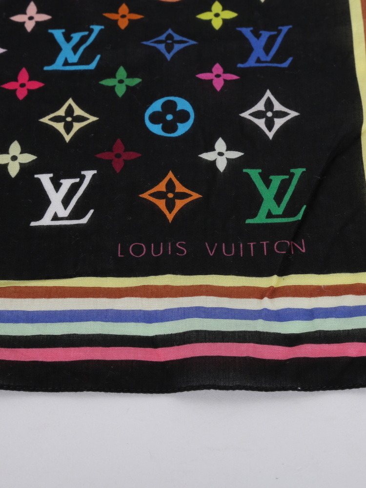 Scarf & pocket square Louis Vuitton Multicolour in Cotton - 29203644