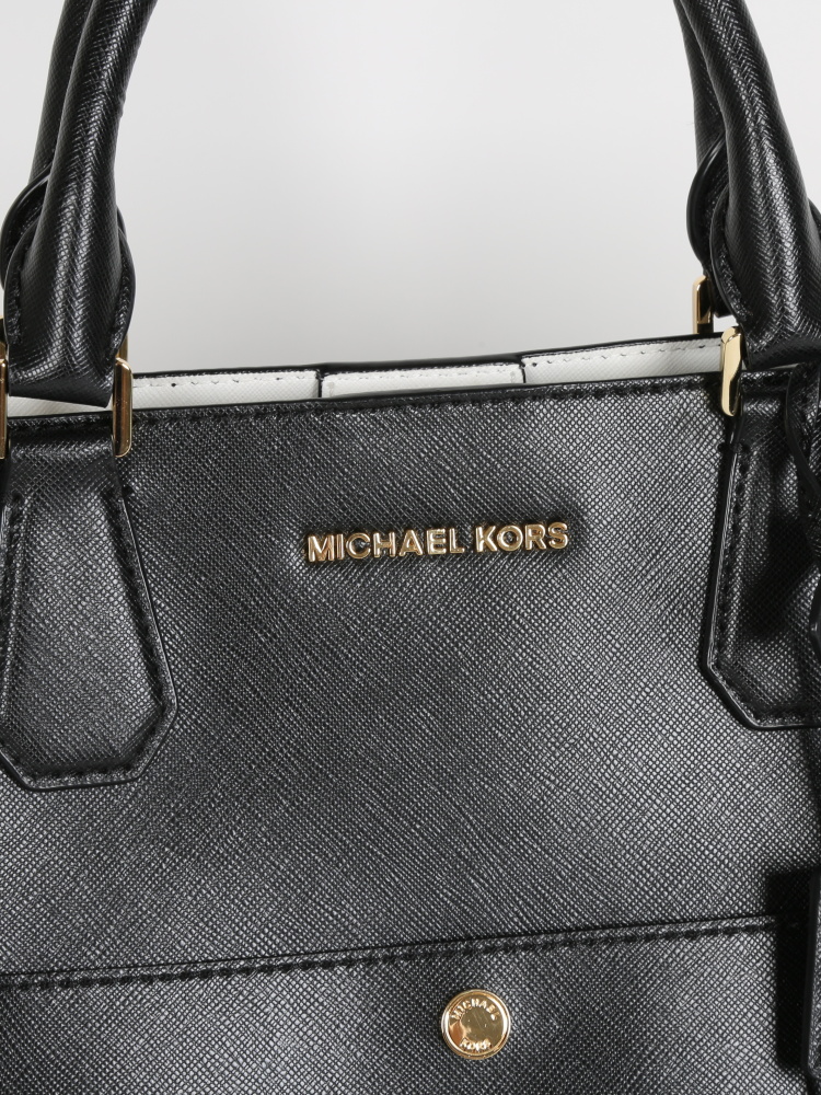 Michael Kors - Greenwich Large Black Saffiano Tote 