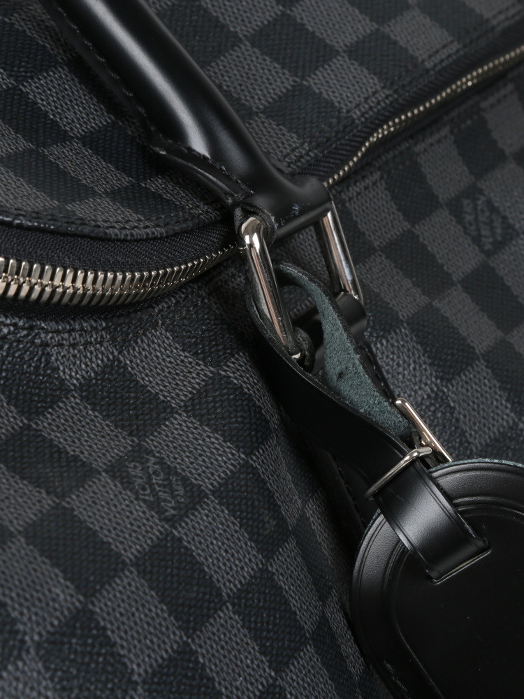 Louis Vuitton Damier Graphite Canvas Roadster Duffel Bag Louis Vuitton