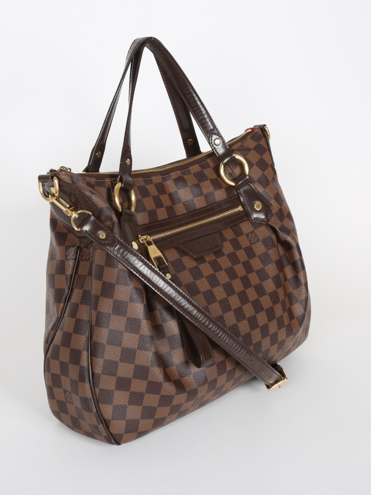 LOUIS VUITTON Damier Ebene Evora MM Bag – Fashion Reloved