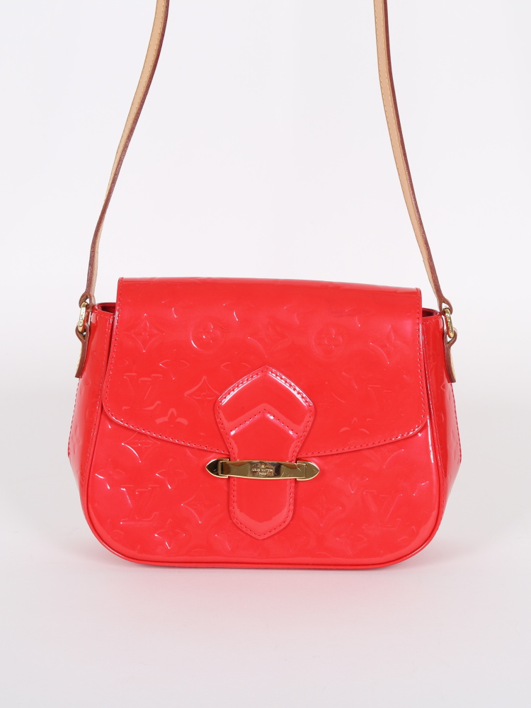 Louis Vuitton Monogram Vernis Bellflower PM - Red Crossbody Bags, Handbags  - LOU747899