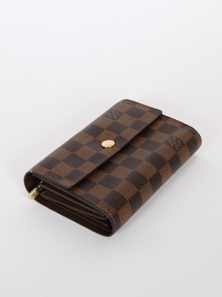 Alexandra leather wallet Louis Vuitton Brown in Leather - 18340519