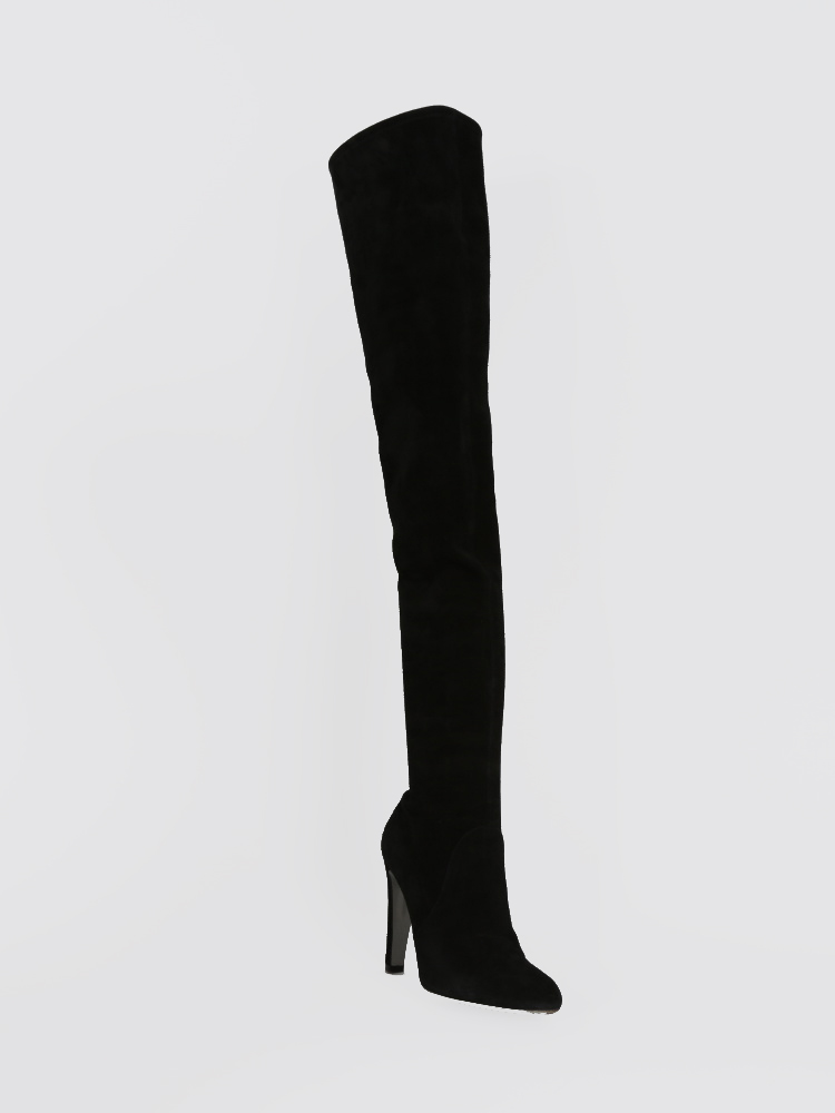 Sergio rossi over cheap the knee suede boots