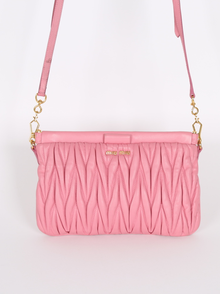 miu miu pink crossbody bag