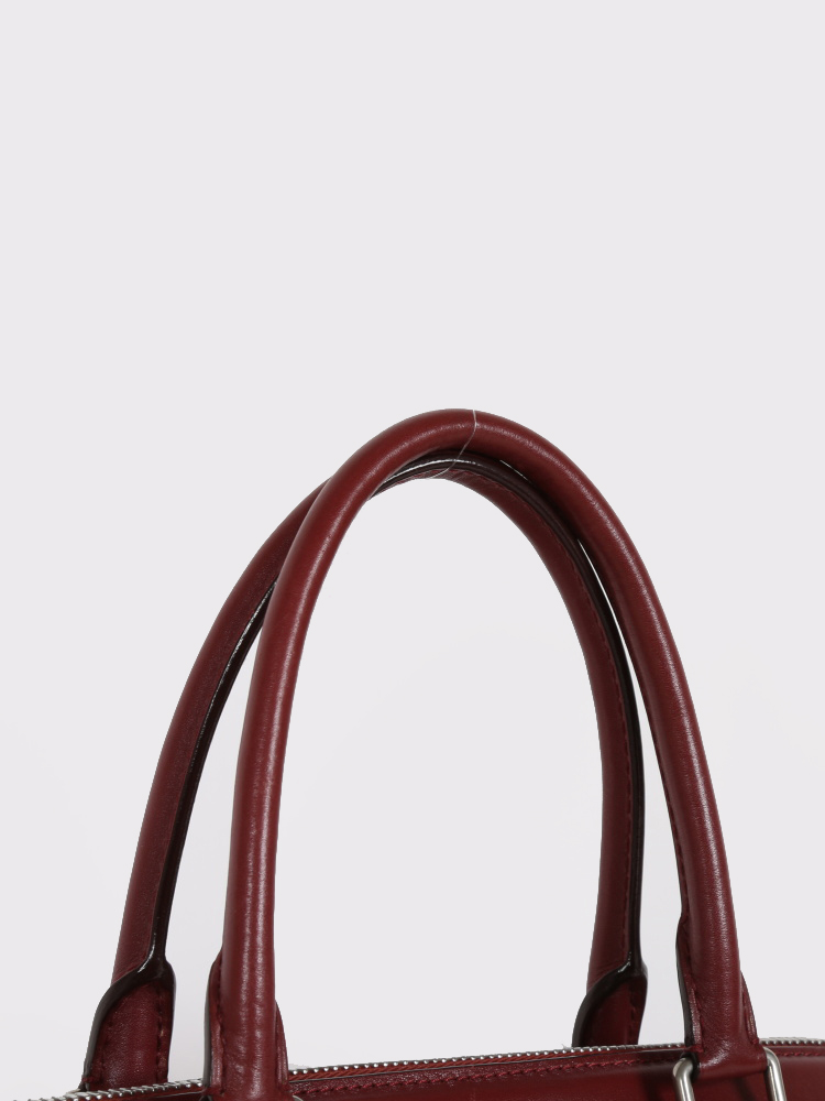 Sunshine express cloth handbag Louis Vuitton Burgundy in Cloth - 24995474