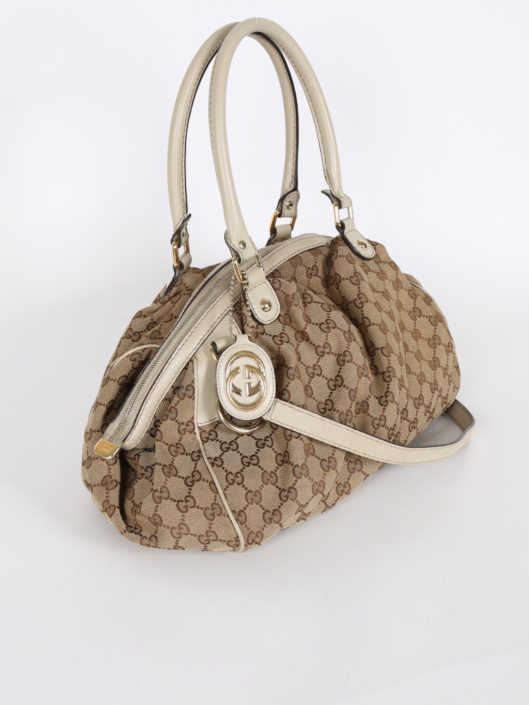 Bolsa Gucci Sukey GG Canvas Original - FRQ1