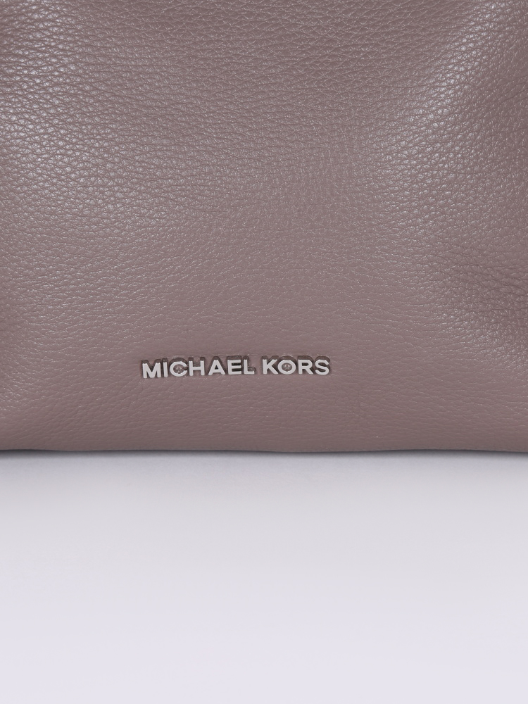 Michael Kors - Jane Grey Leather Medium Messenger 