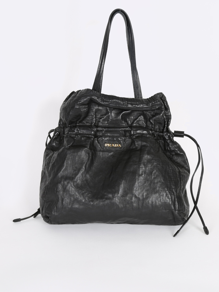 prada crinkle bag