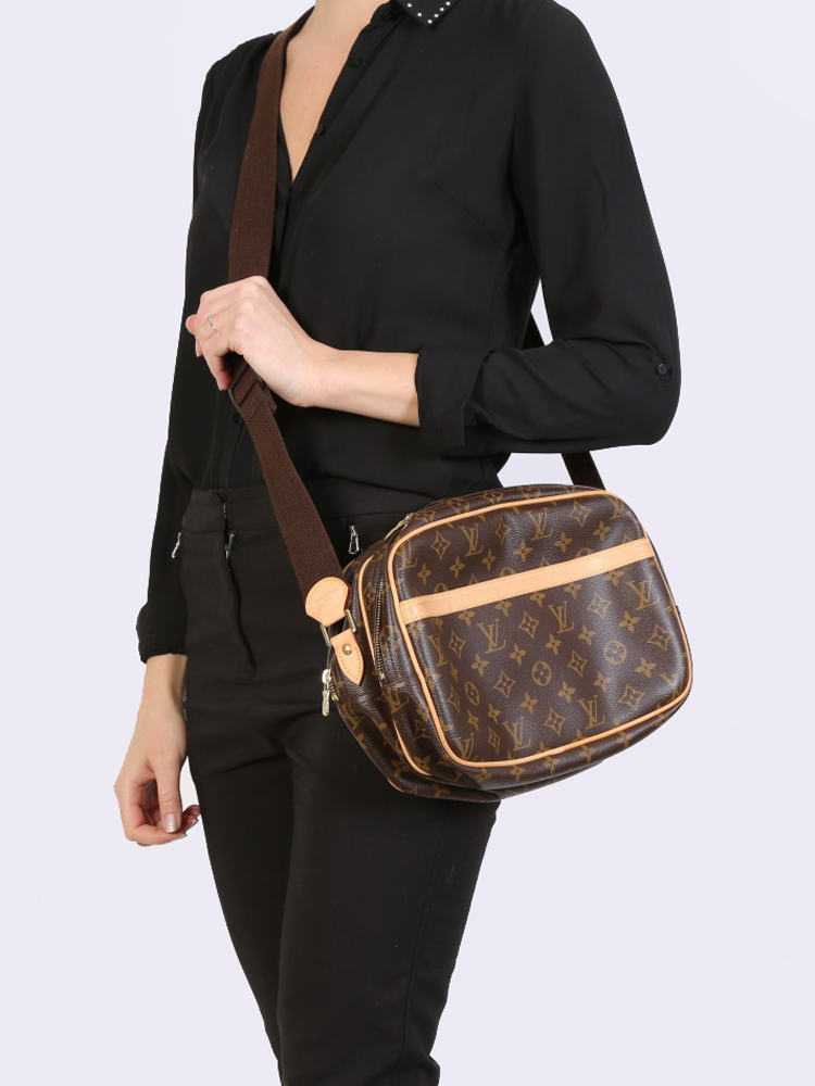 Louis Vuitton LV Reporter Monogram PM Size Bag, Luxury, Bags