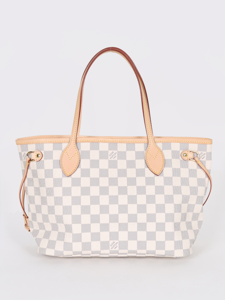 neverfull pm damier azur