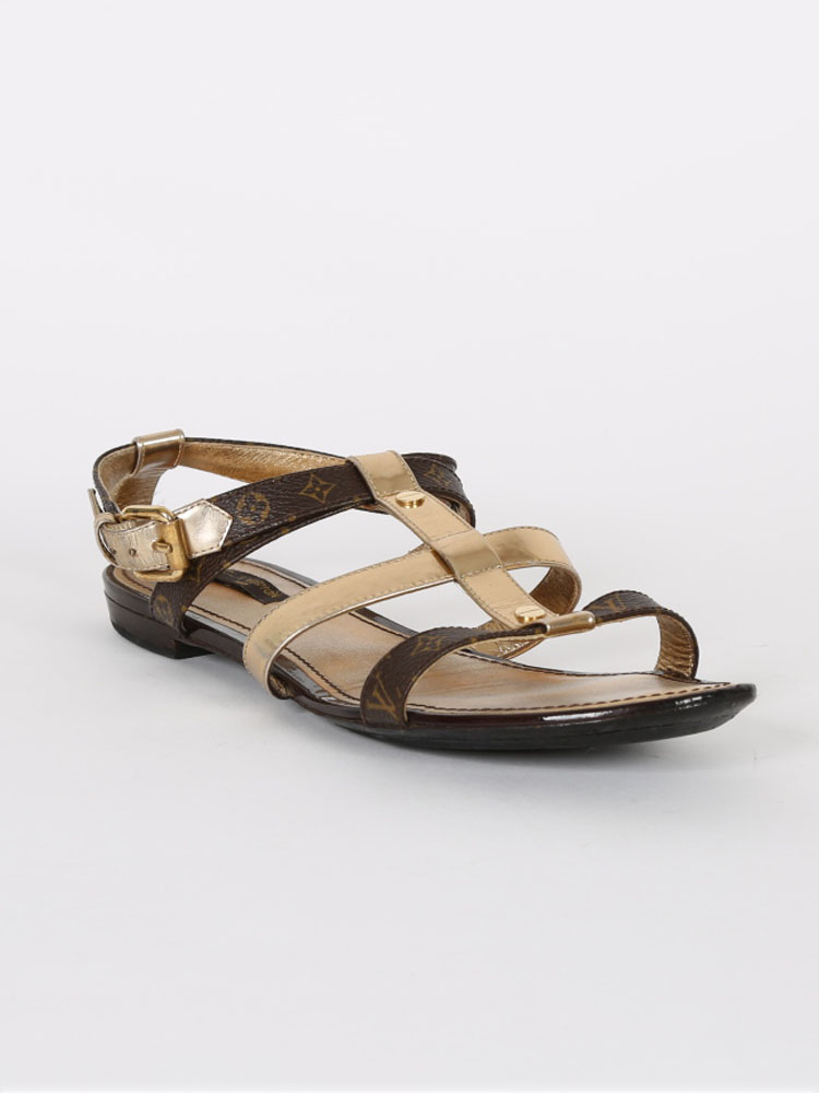 Louis vuitton strap online sandals