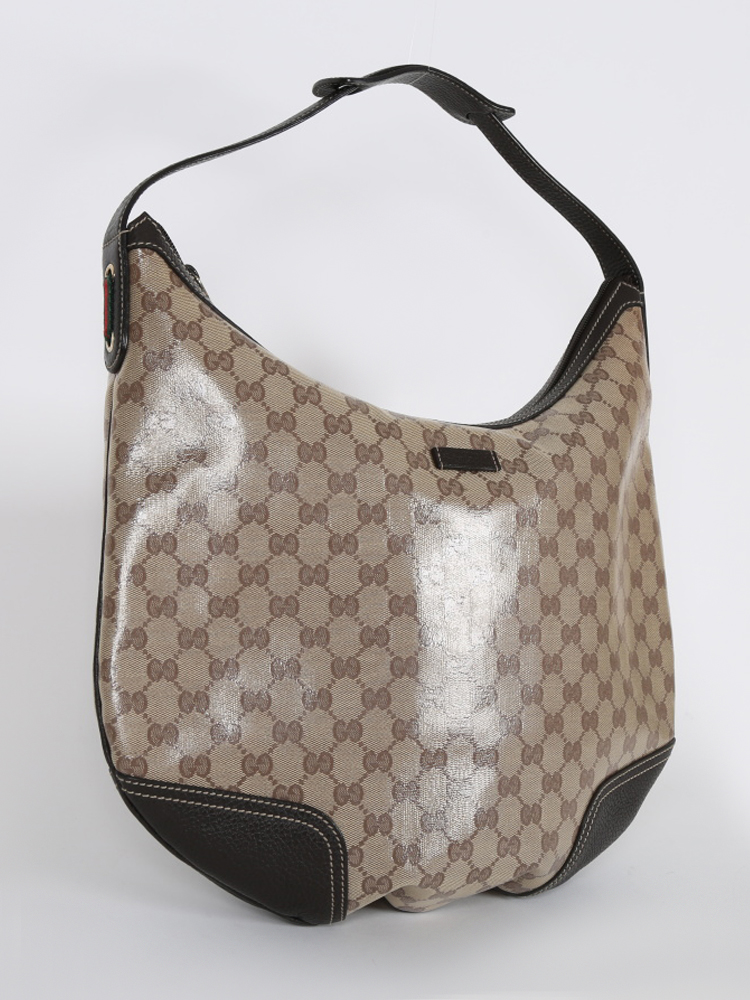 gucci crystal hobo bag