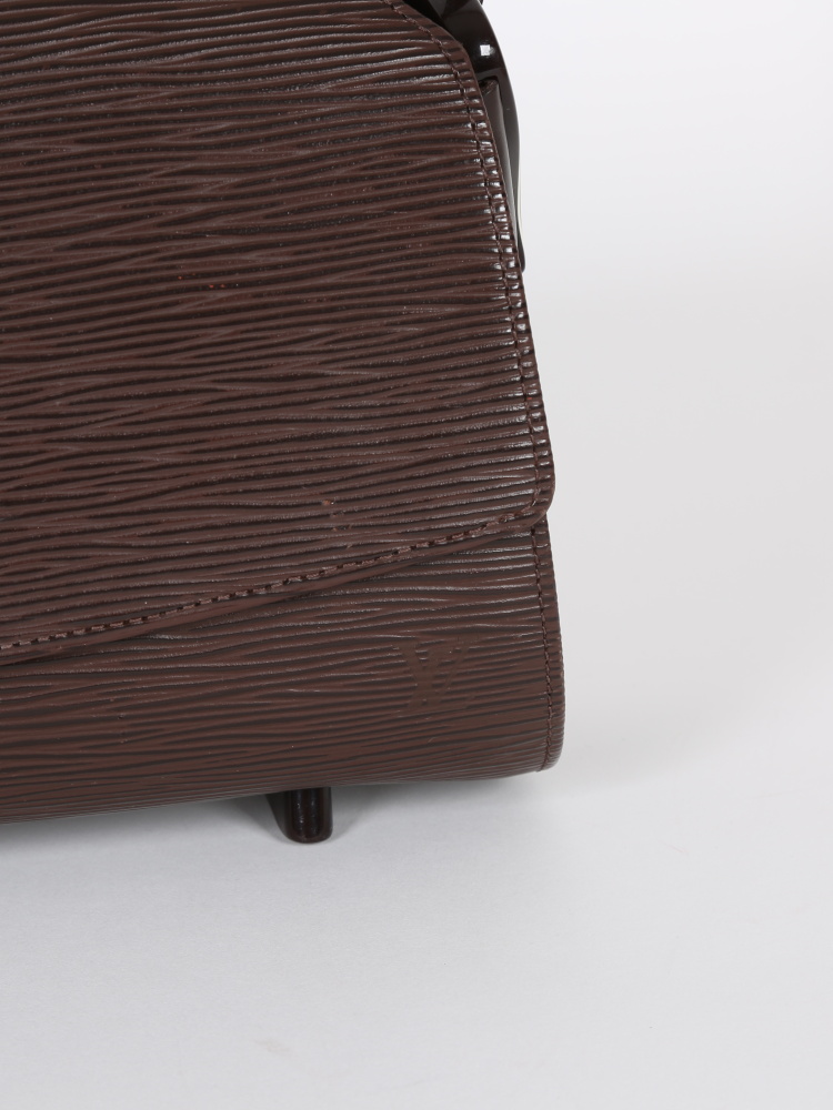 Louis Vuitton Moka Epi Leather Nocturne GM Bag - Yoogi's Closet