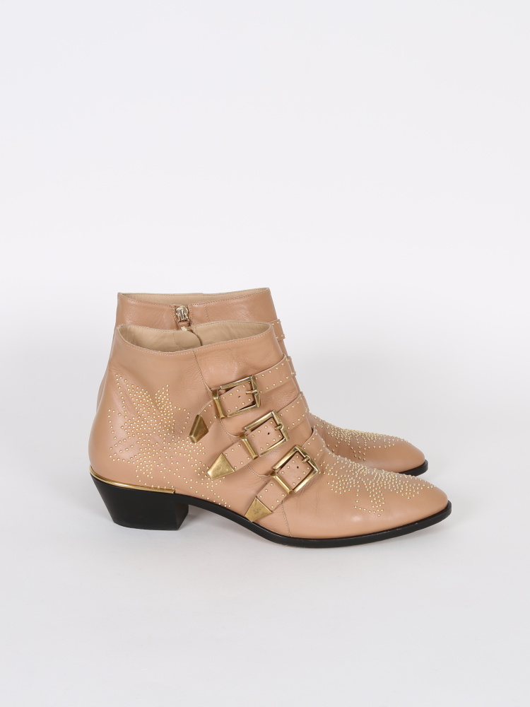 chloe susanna boots pink