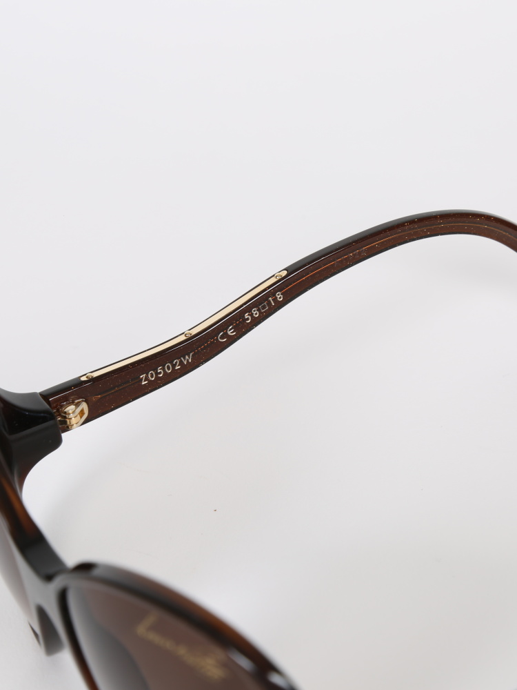 Louis Vuitton Gina Light Glitter Sun Glass Z0052E Brown Plastic