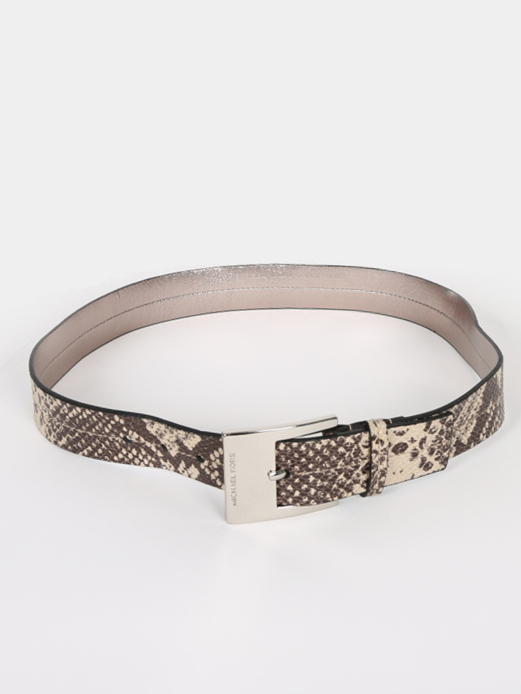 michael kors python belt