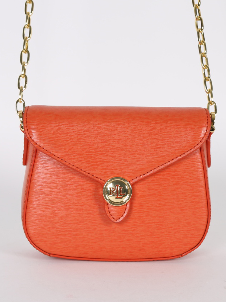 ralph lauren orange crossbody bag