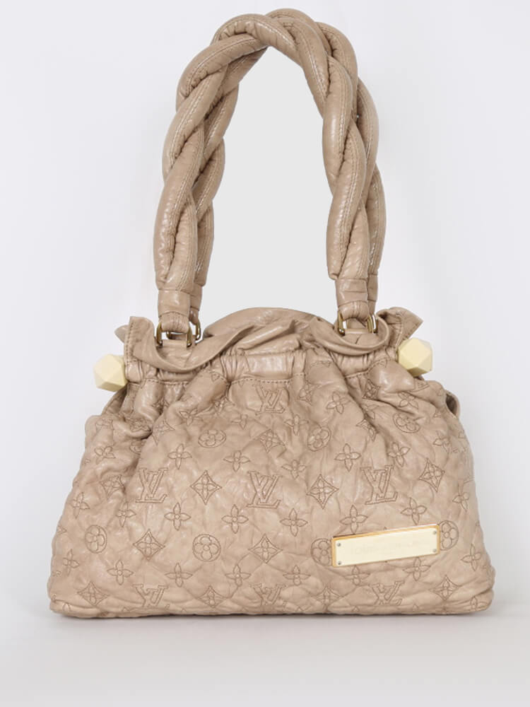 LOUIS VUITTON Monogram Olympe Stratus PM Beige Handbag #2 Rise-on