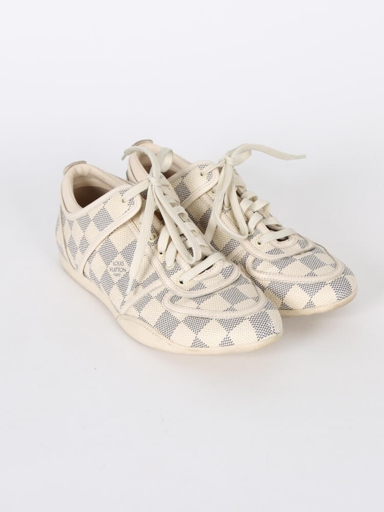 Louis Vuitton Punchy Sneaker In Damier Canvas Ypfu1Pdm_B Buj-$236