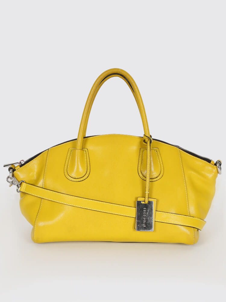 Coccinelle hot sale yellow bag