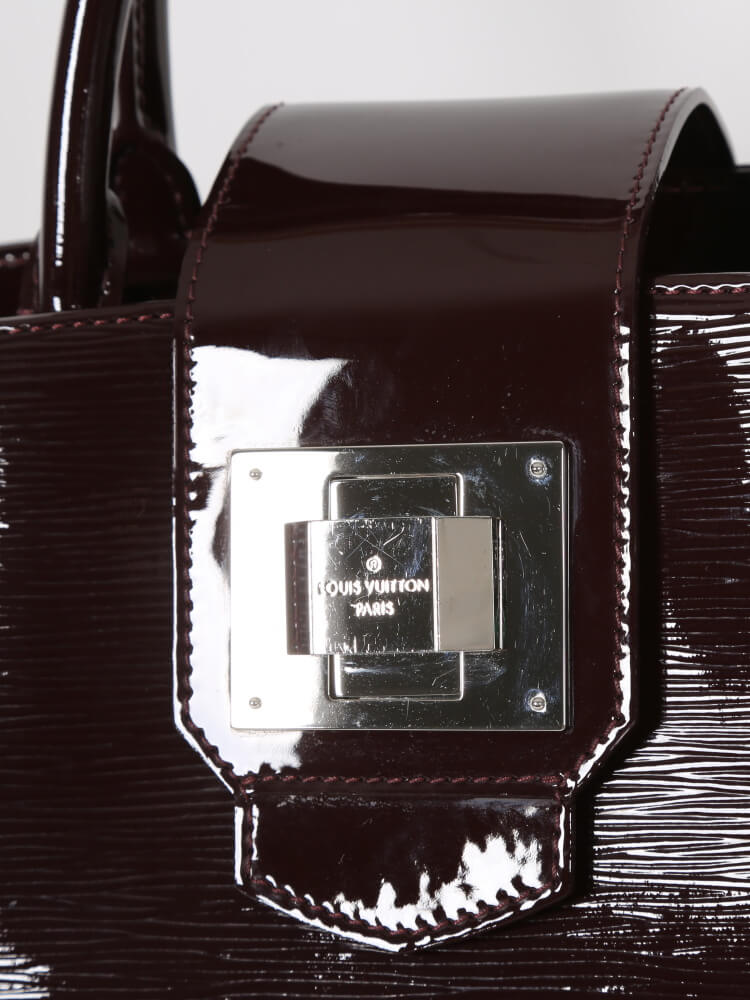 Louis Vuitton Mirabeau GM Maroon EPI Leather Top Handle Bag CBRXZSA 144010007097