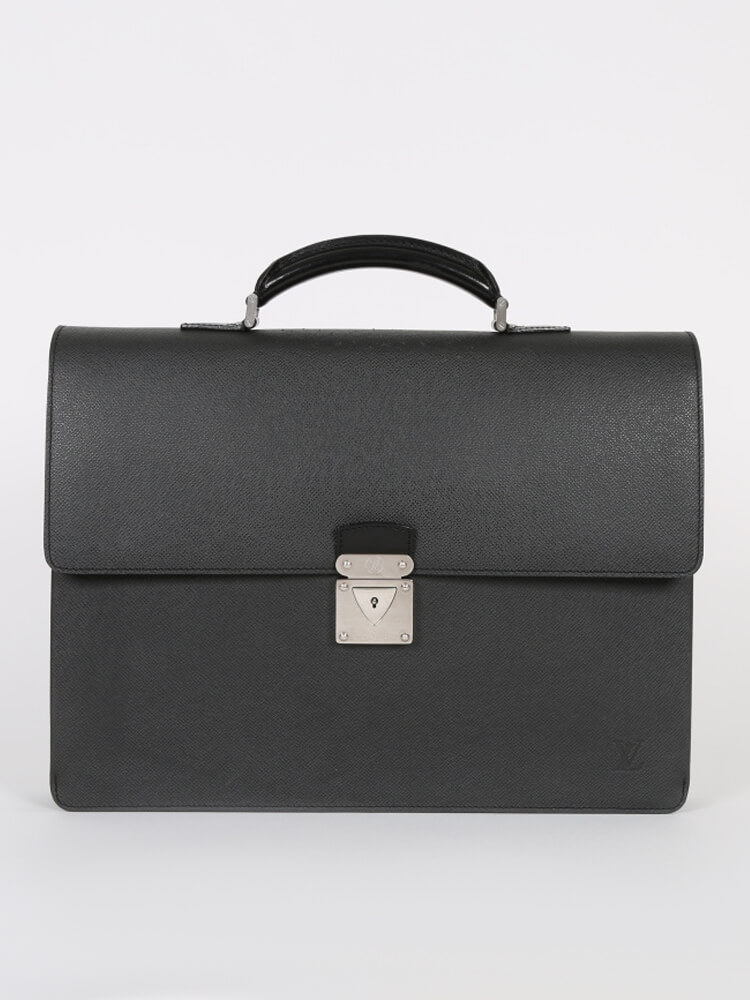 Louis Vuitton - Serviette Robusto 2 Briefcase Taiga Ardoise