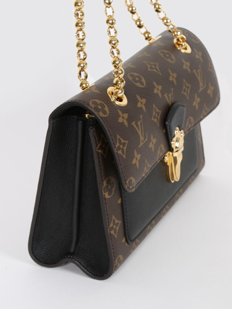 Louis Vuitton Victoire Handbag Monogram Canvas and Leather at 1stDibs