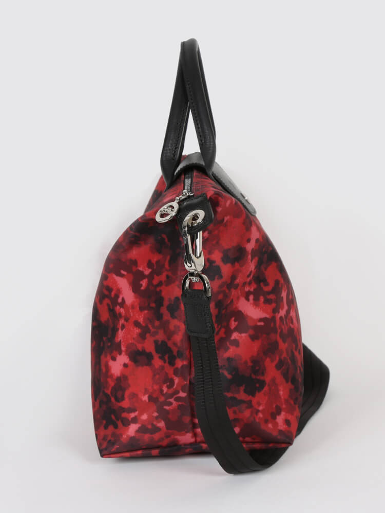 Longchamp Ladies Le Pliage Neo Bucket Bag - Red 10037598545