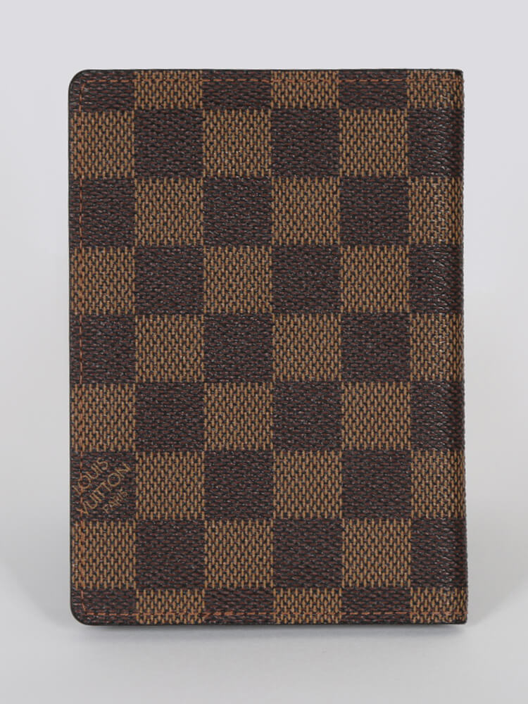 Louis Vuitton Passport Cover Damier Ebene - US