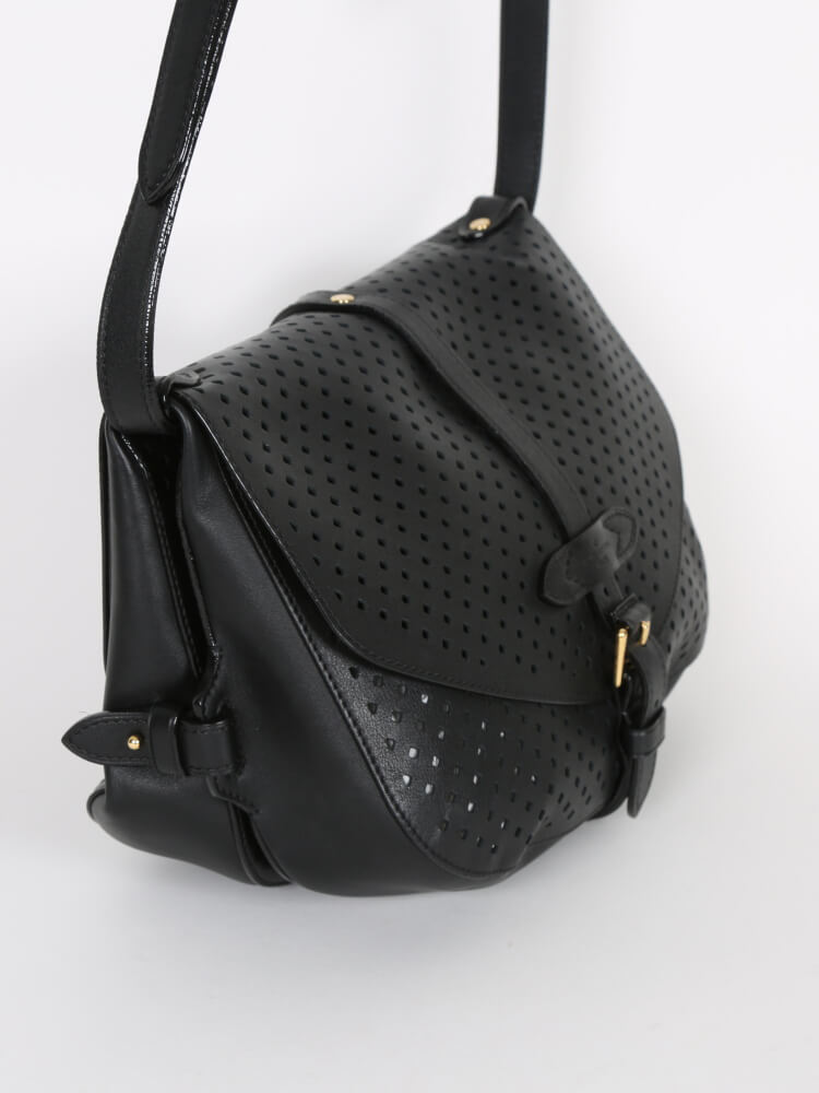 Louis Vuitton Sofia Coppola Flore Saumur Black Bag ○ Labellov