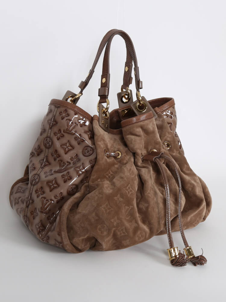 Louis Vuitton Suede x Patent Irene Coco Bag