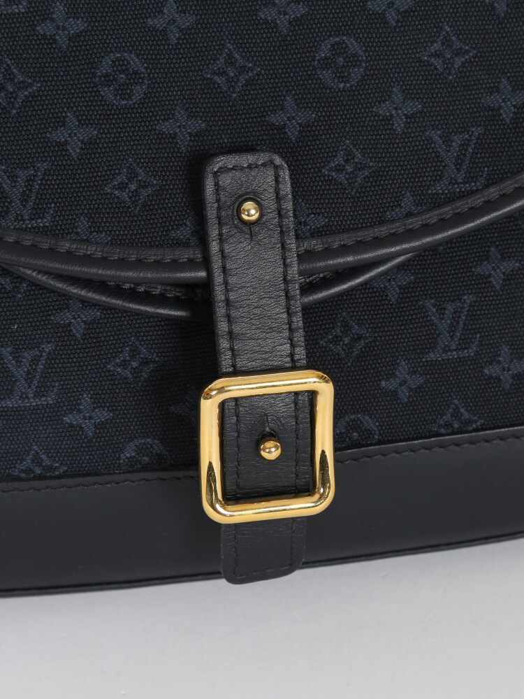 Louis Vuitton Blue Mini Monogram Tie – Savonches