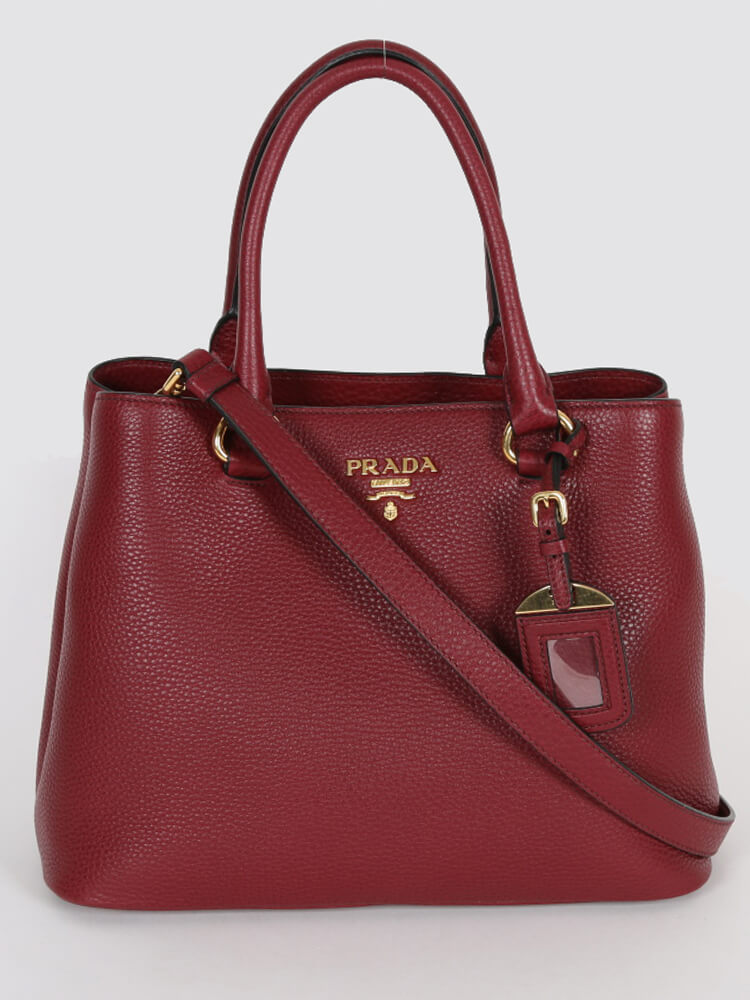 Prada Vitello Daino Tote Bag (SHG-kSSZi7) – LuxeDH