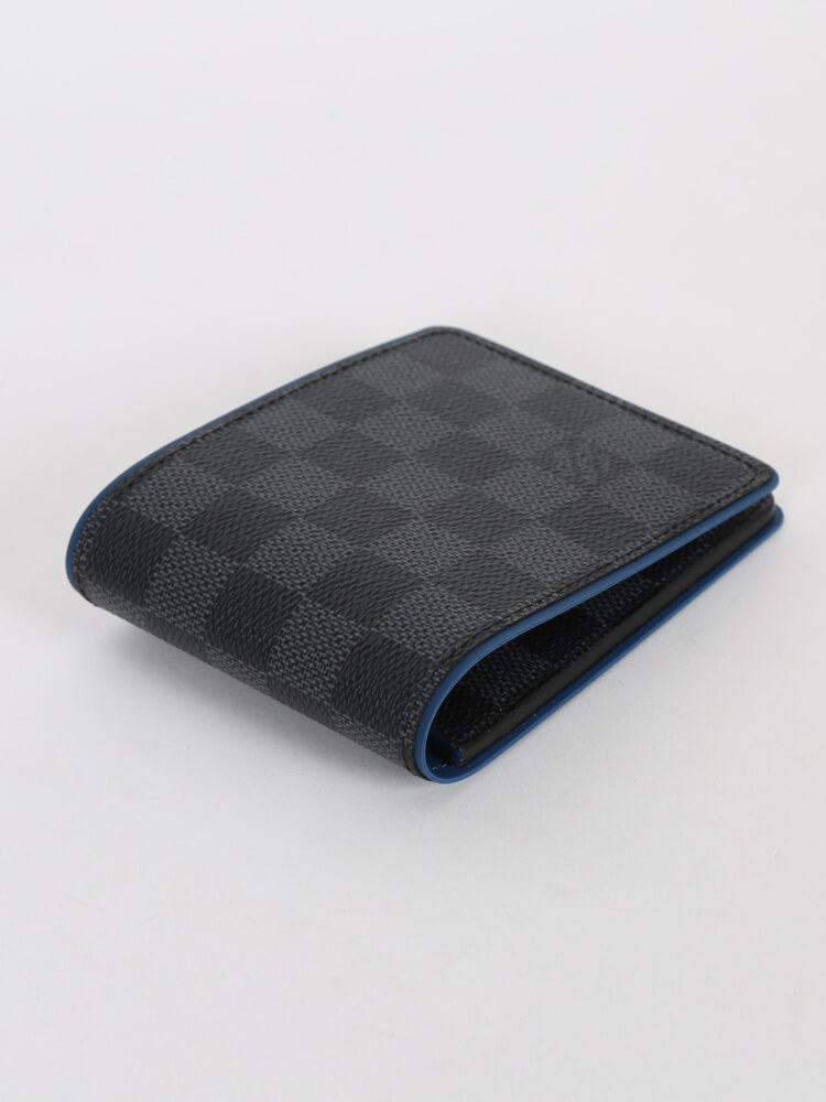 Louis Vuitton Black Damier Graphite Coated Canvas Zip Around Wallet – MISLUX