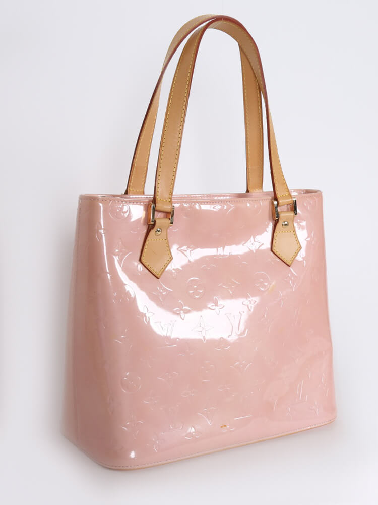 Louis Vuitton Marshmallow Monogram Vernis Leather Houston Tote Louis Vuitton