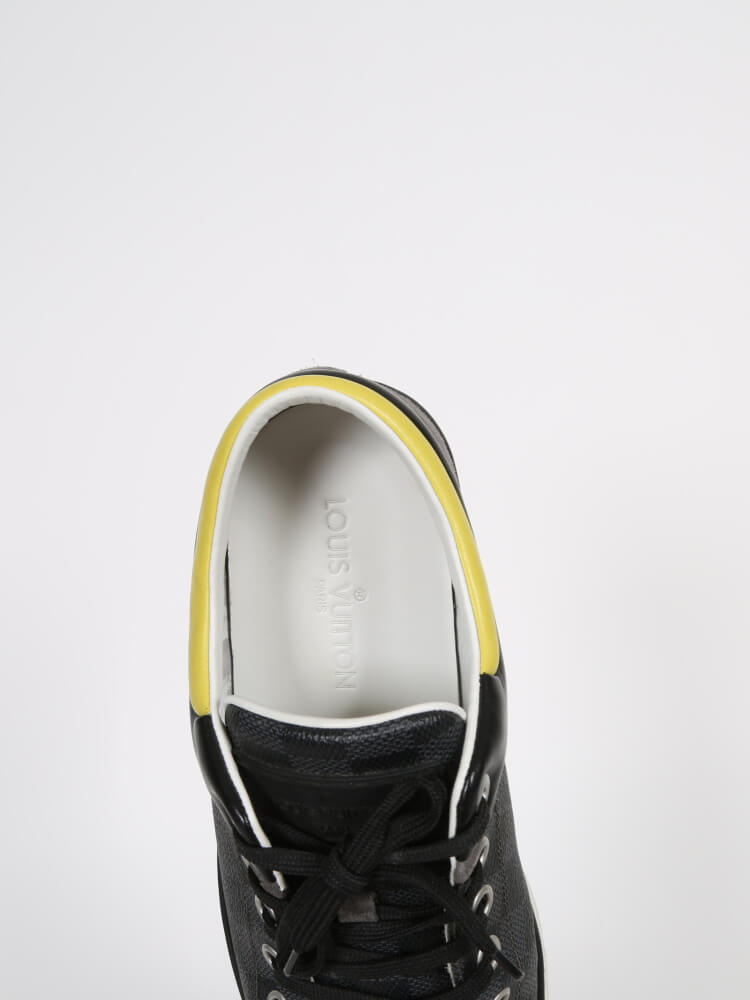 Louis Vuitton - Twister Damier Graphite Canvas Neon Detail Men Sneakers 7