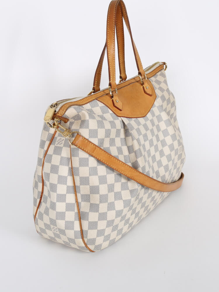 Louis Vuitton Damier Azur Siracusa GM w/ Strap - Neutrals Totes, Handbags -  LOU767060