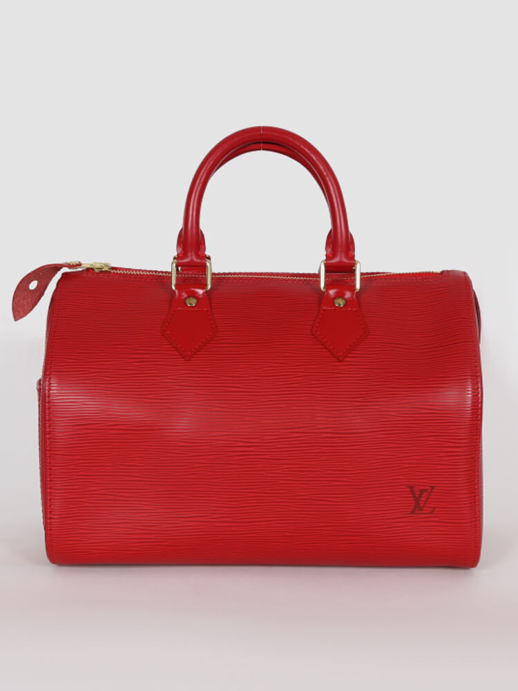 Louis Vuitton Red Epi Leather Speedy 25, myGemma, IT