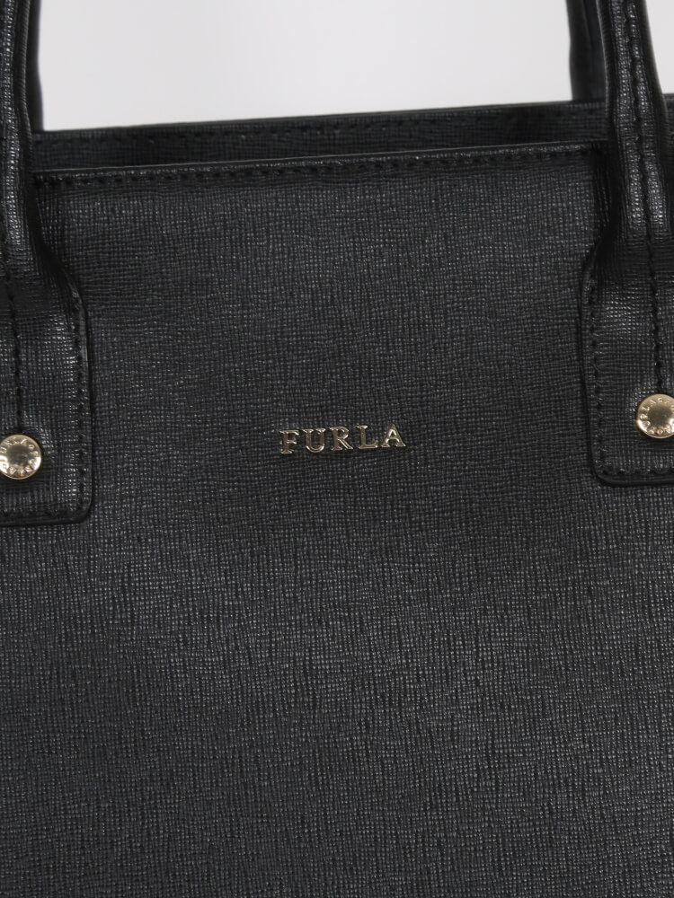 FURLA LINDA Black Tote