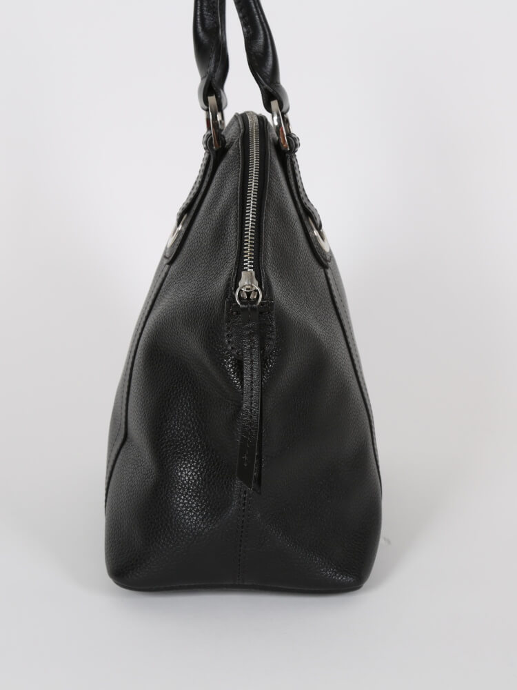 Leather mini bag Longchamp Black in Leather - 34224857