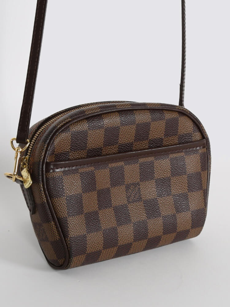 Louis Vuitton Louis Vuitton Pochette Ipanema Ebene Damier Canvas