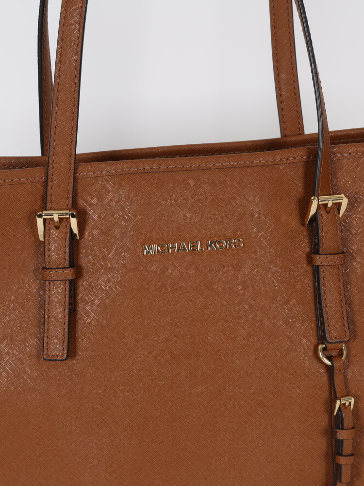 MICHAEL KORS #42285-R Brown Saffiano Leather Large Tote Bag – ALL YOUR BLISS