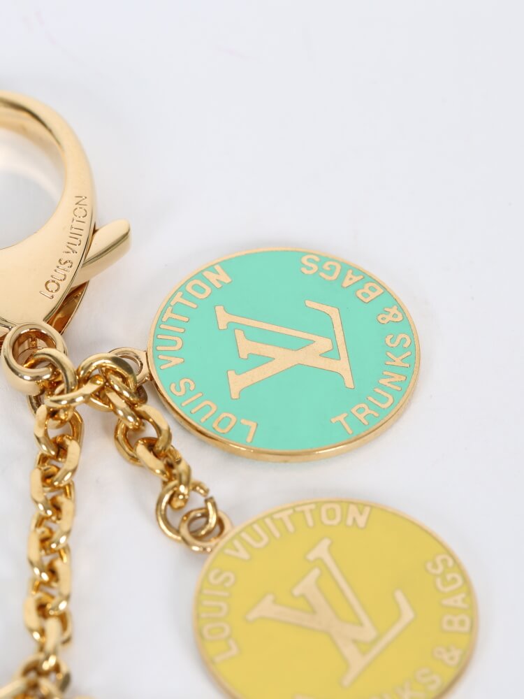 Louis Vuitton Globe Trunks And Bags Bag Charm - Gold Keychains, Accessories  - LOU70348